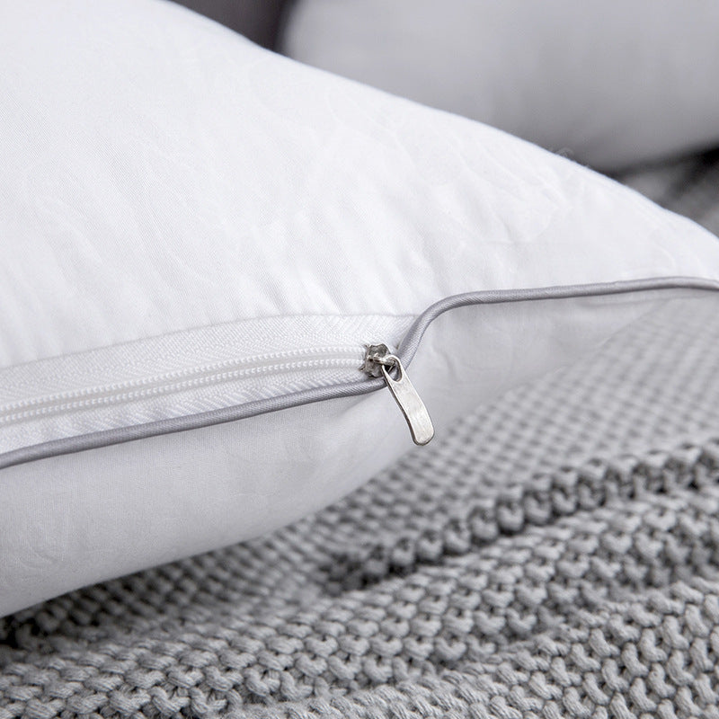 Five-star hotel pillow pillow core feather velvet